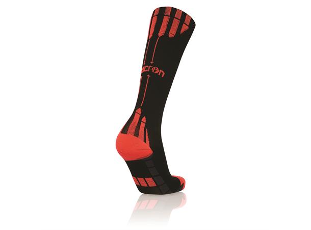 Endurance Socks BLK/NCOR S Høye løpesokker - Unisex 