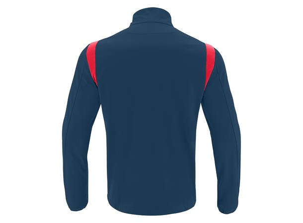 Gange 1/4 Zip Top NAV/RED XXL Teknisk treningsgenser - Unisex 