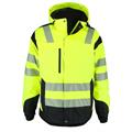 Wolfram Jacket Hi-Vis Safety Yel L Varm Hi Vis vinterjakke  - Unisex