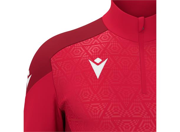 Yaruga Training 1/4 Zip Top RED 4XL Teknisk treningsgenser - Unisex 