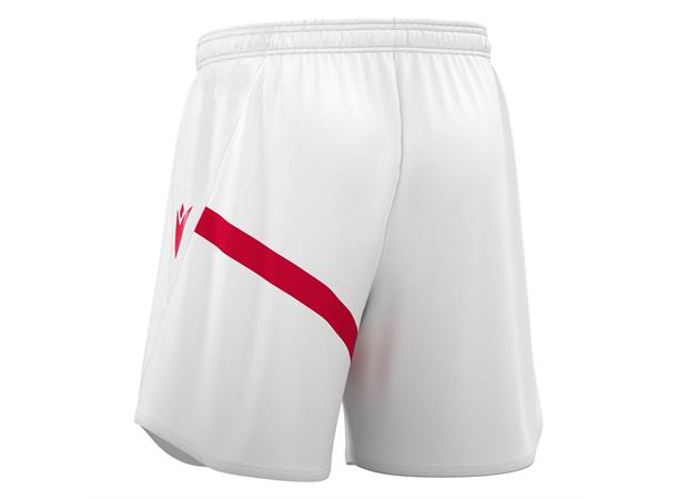 Shen Eco Match Day Shorts WHT/RED 3XL Teknisk shorts i ECO-tekstil - Unisex 